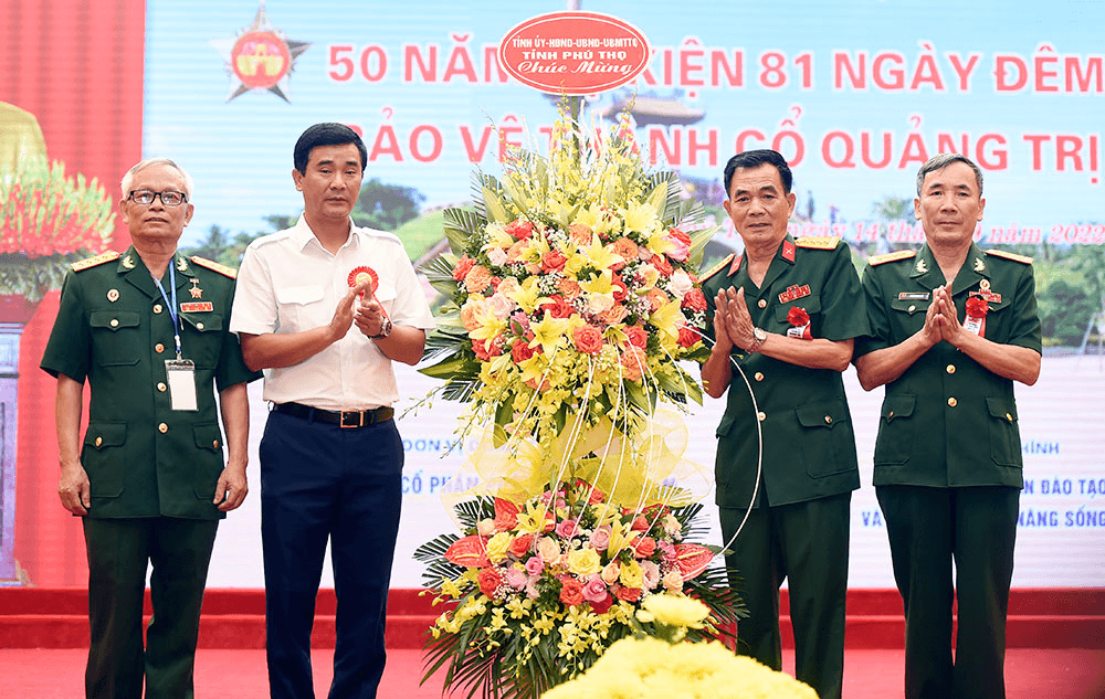 Phú Thọ kỷ niệm 50 năm sự kiện 81 ngày đêm bảo vệ Thành cổ Quảng Trị