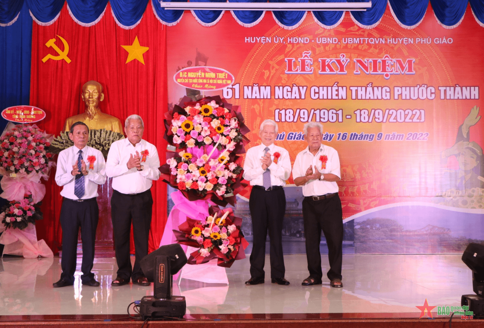 Bình Dương kỷ niệm 61 năm chiến thắng Phước Thành
