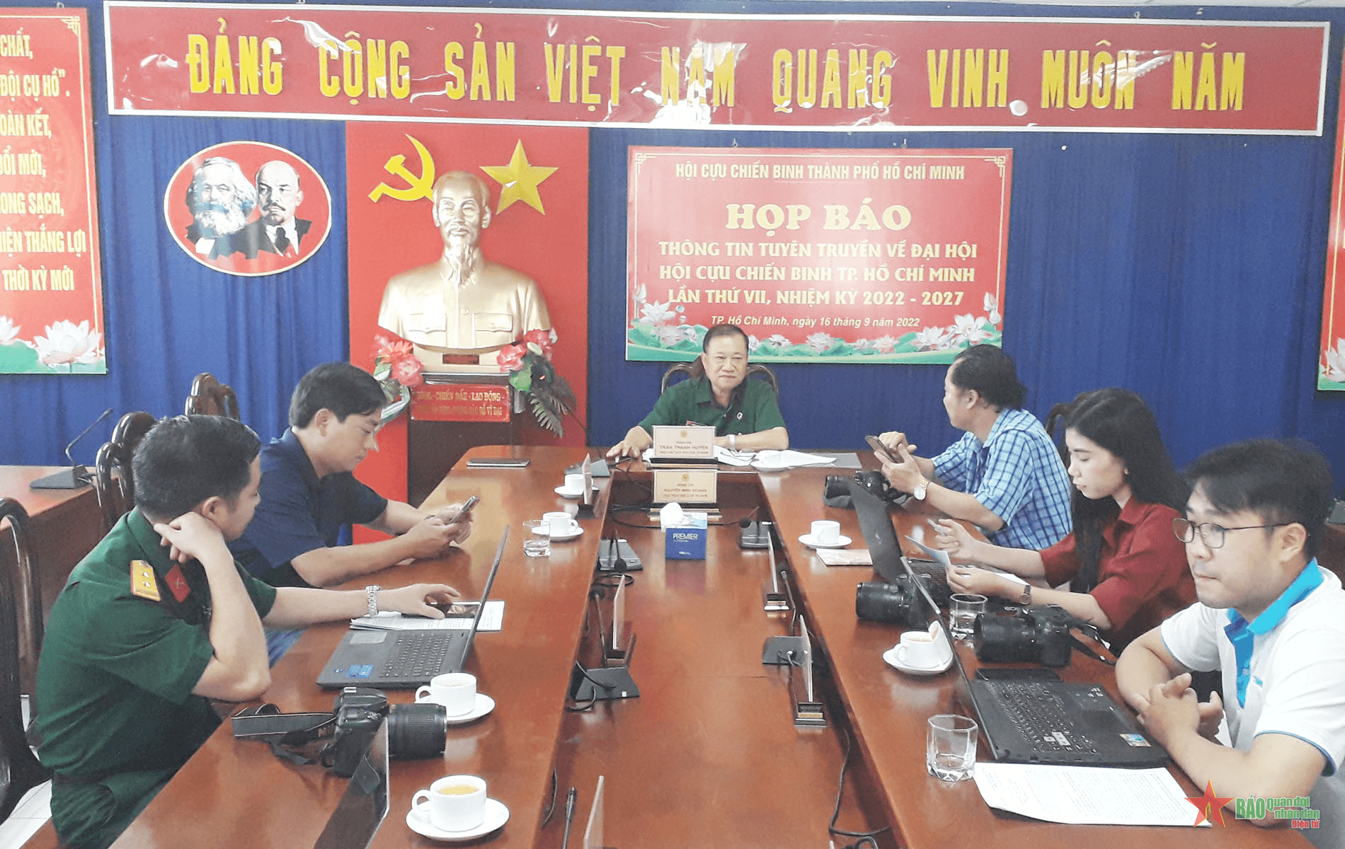 Gần 300 đại biểu dự đại hội Hội Cựu chiến binh TP Hồ Chí Minh