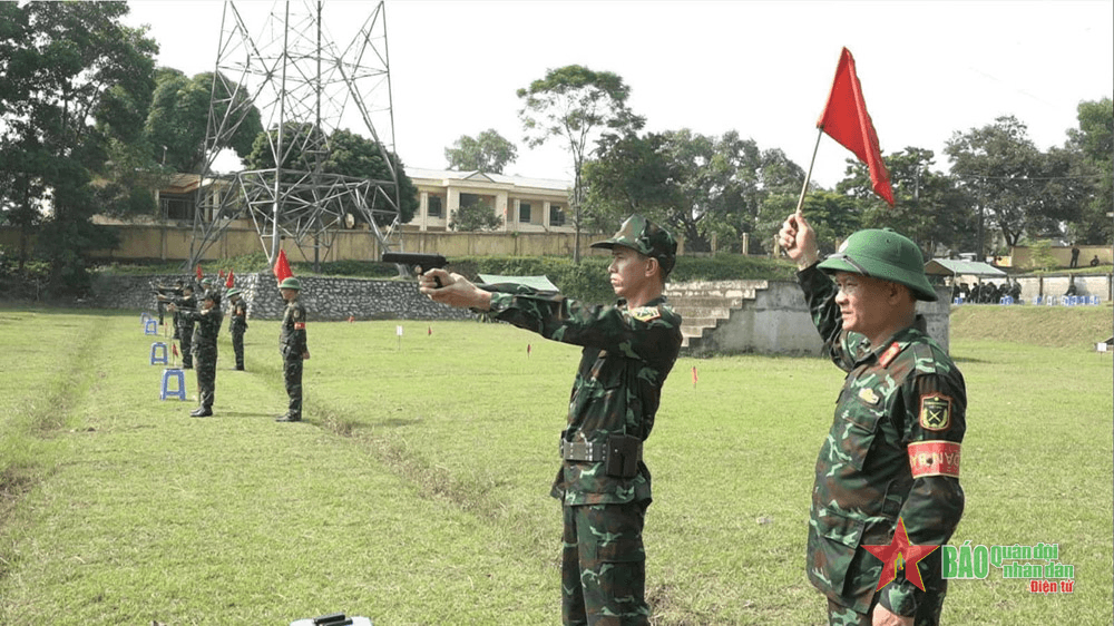 Ngày hội đua tài của sĩ quan trẻ