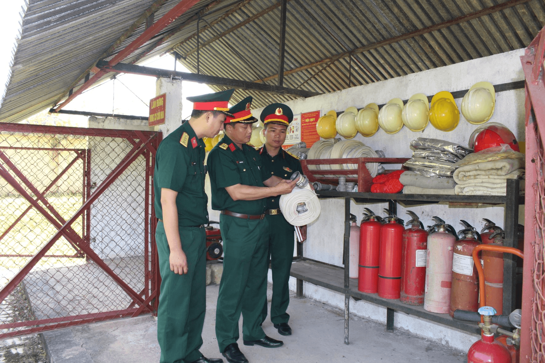 Chủ động phòng, chống cháy, nổ bảo đảm an toàn kho
