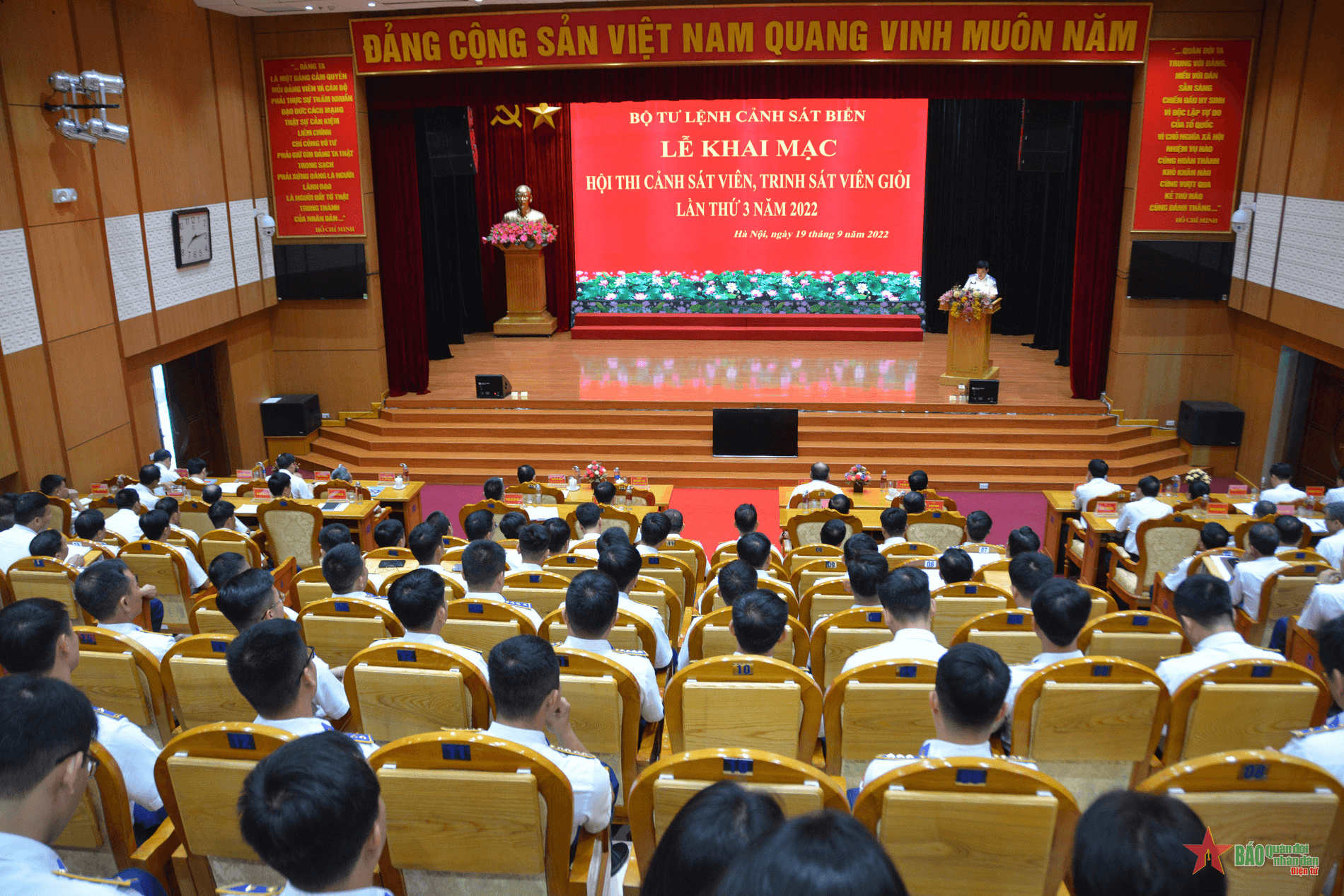Bộ tư lệnh Cảnh sát biển khai mạc Hội thi cảnh sát viên, trinh sát viên giỏi năm 2022