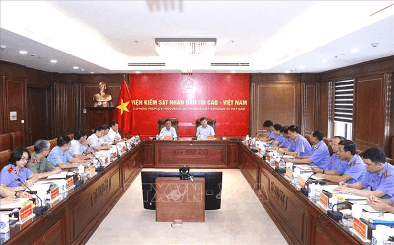 Thông qua dự thảo báo cáo kết quả kiểm tra tại Viện Kiểm sát nhân dân tối cao