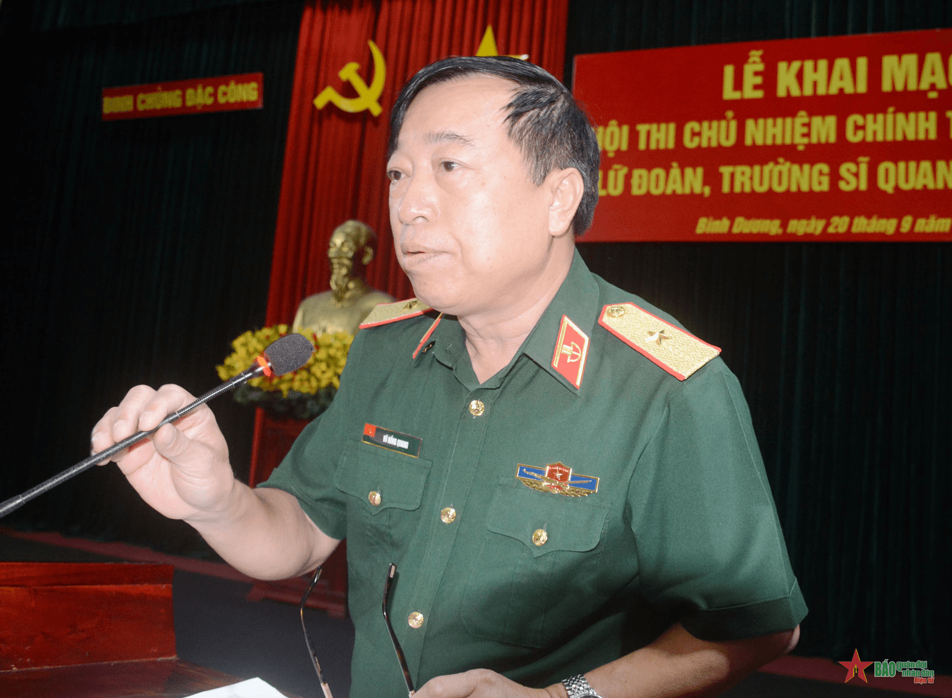 Binh chủng Đặc công khai mạc Hội thi Chủ nhiệm Chính trị giỏi các lữ đoàn năm 2022