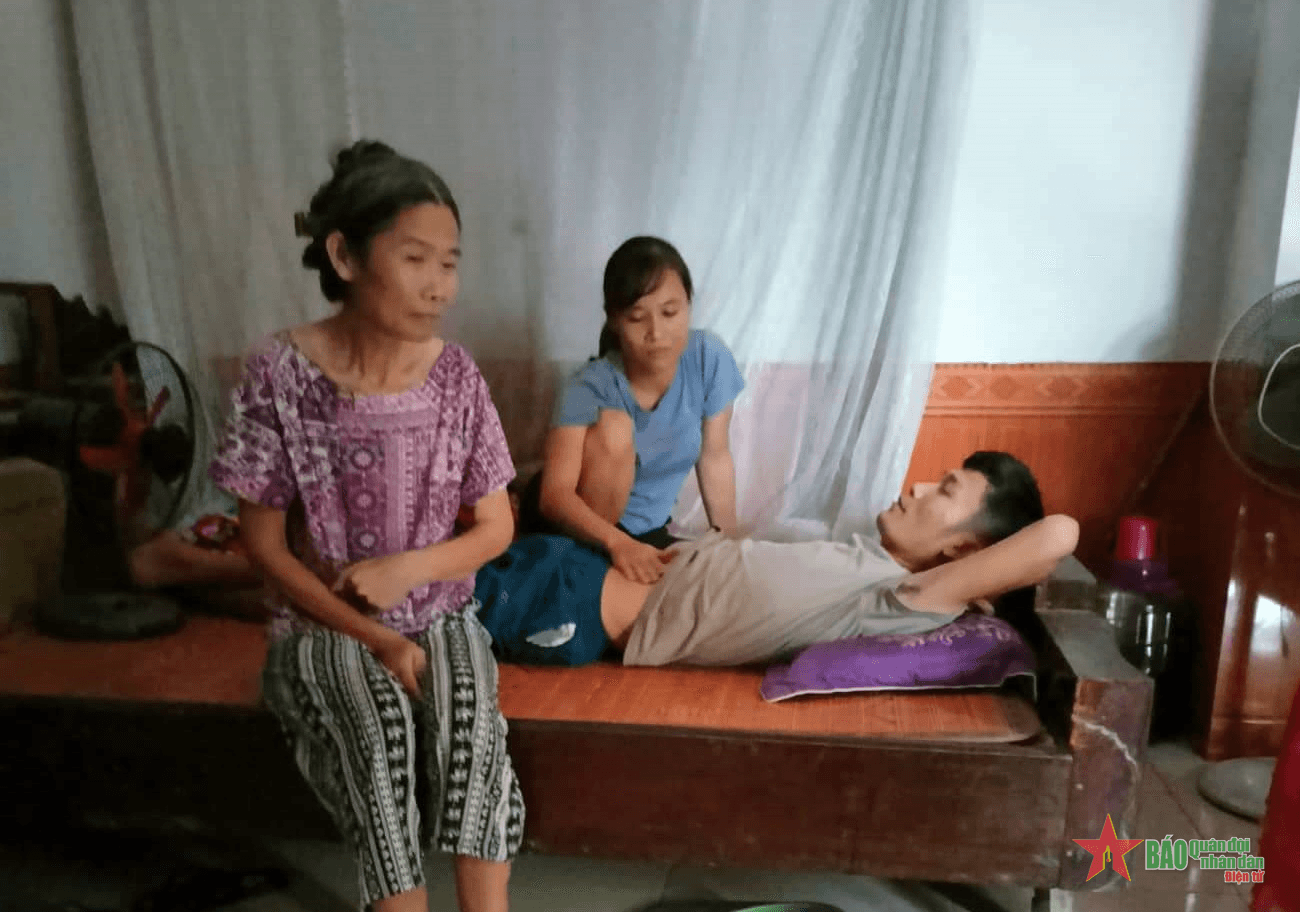 Gia cảnh khó khăn của cựu quân nhân