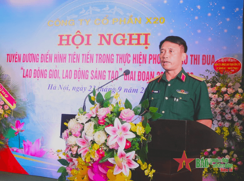 Công ty Cổ phần X20 tuyên dương điển hình lao động tiên tiến