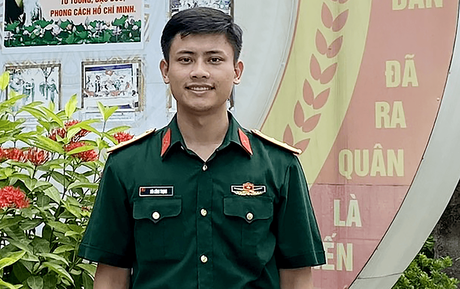 Hành động đẹp của Trung úy Bùi Công Trọng