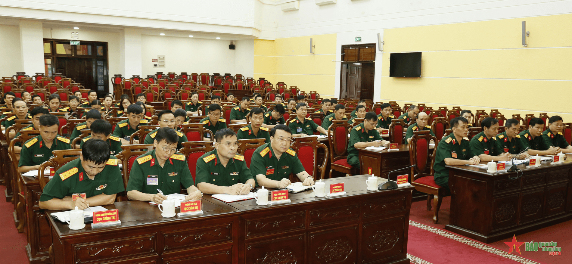 Cục Chính trị (Tổng cục Hậu cần) thi Bí thư chi bộ năm 2022