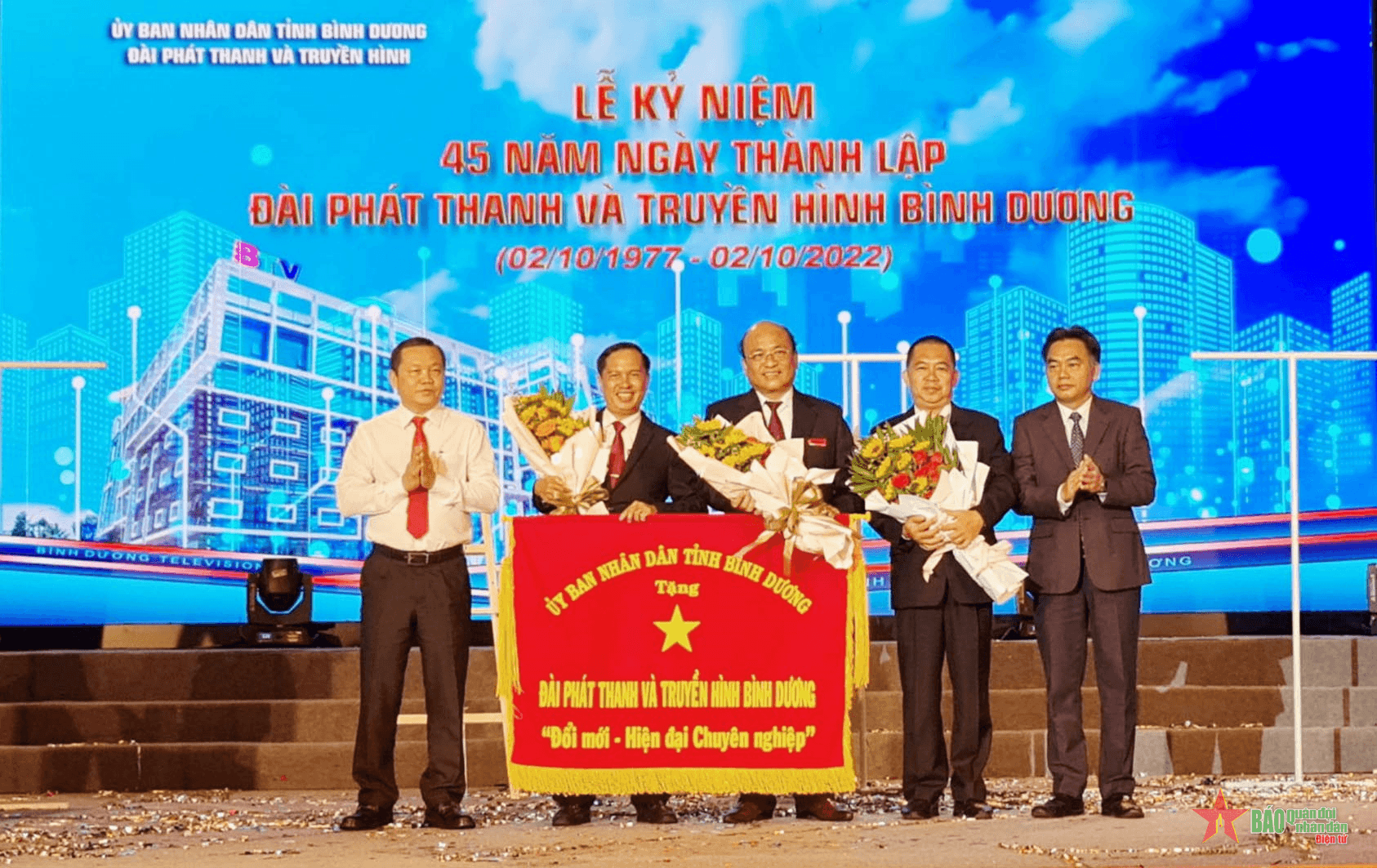 Kỷ niệm 45 năm truyền thống Đài Phát thanh - Truyền hình Bình Dương