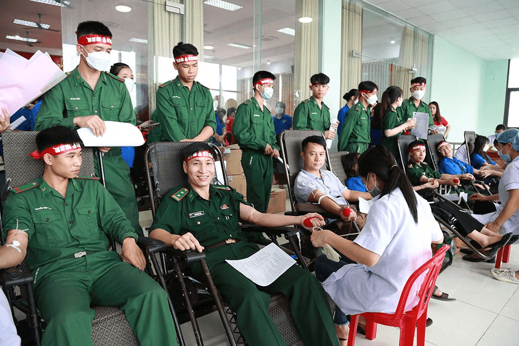 Ngày hội hiến máu tình nguyện “Trao giọt máu hồng - gửi yêu thương”