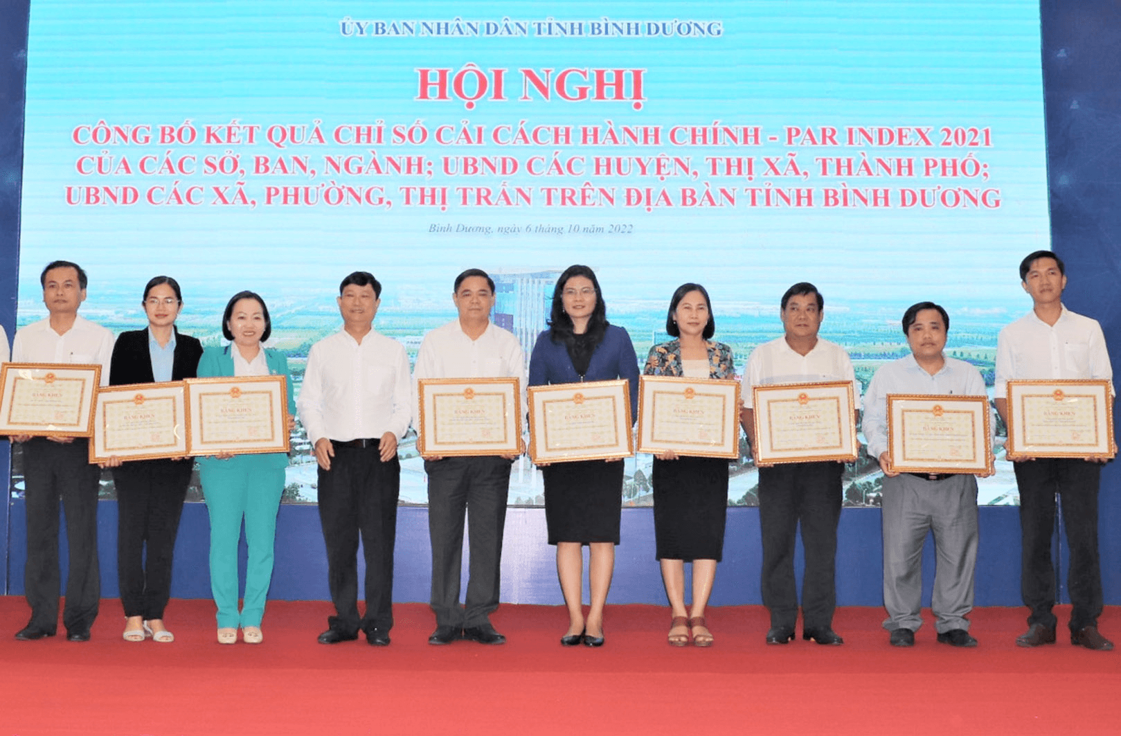TP Thủ Dầu Một dẫn đầu chỉ số cải cách hành chính khối cấp huyện