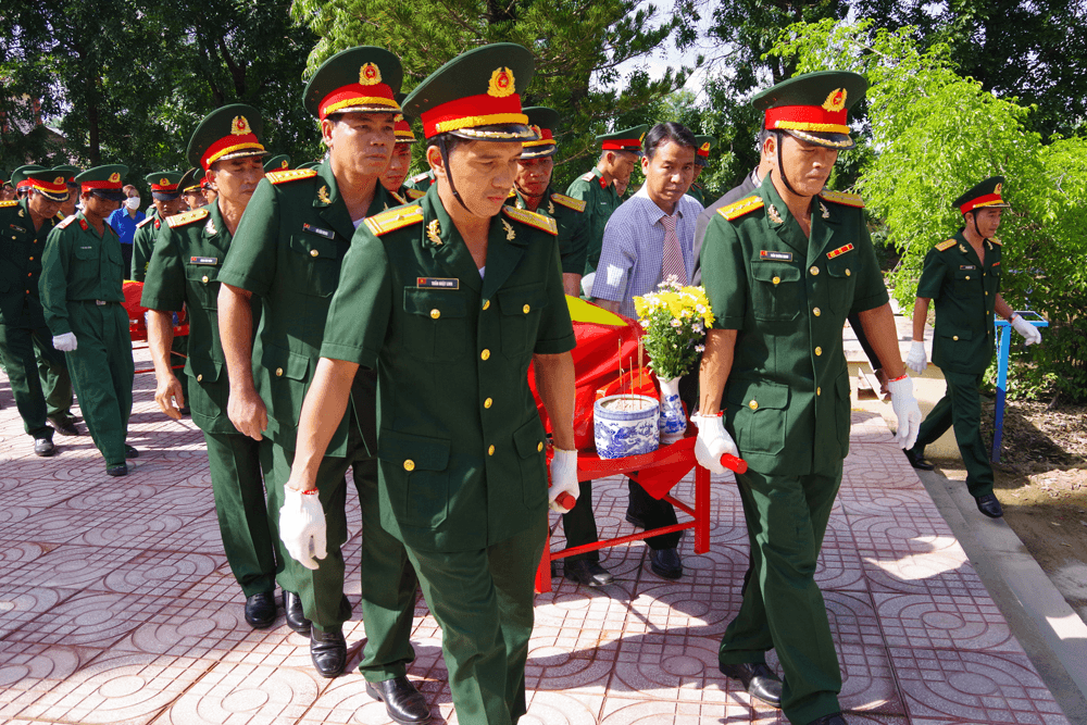 Đắk Lắk truy điệu và an táng 15 hài cốt liệt sĩ