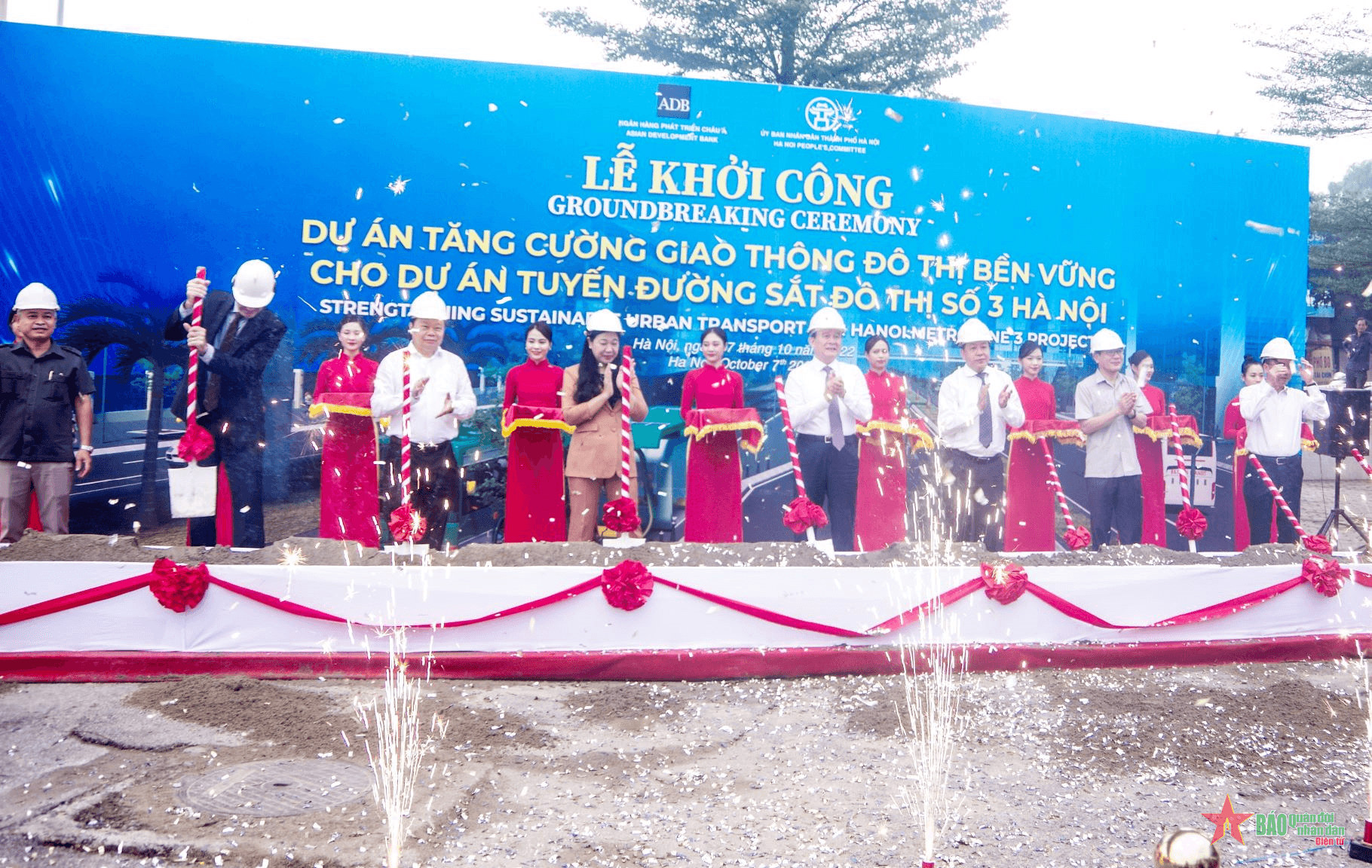 Hà Nội xây dựng hệ thống công trình phụ trợ tuyến đường sắt đô thị số 3