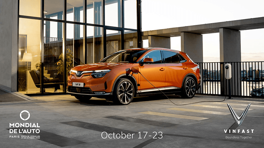 VinFast trở lại Paris Motor Show với chiến lược thuận điện, chính thức ra mắt 4 mẫu xe điện tại Pháp