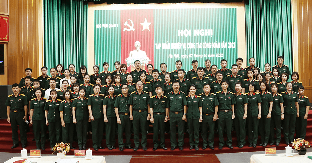 Học viện Quân y tổ chức Hội nghị tập huấn nghiệp vụ công tác công đoàn năm 2022