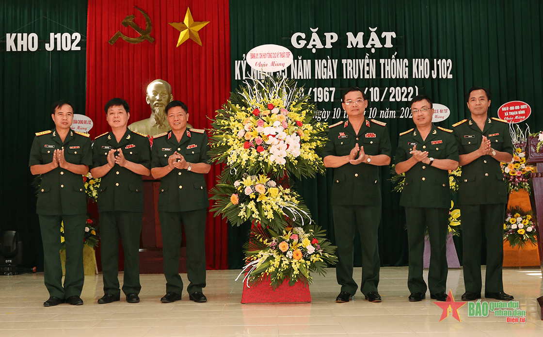 Kho J102 gặp mặt kỷ niệm 55 năm Ngày truyền thống