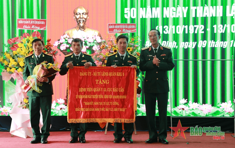 Bệnh viện Quân y 13 kỷ niệm 50 năm Ngày truyền thống