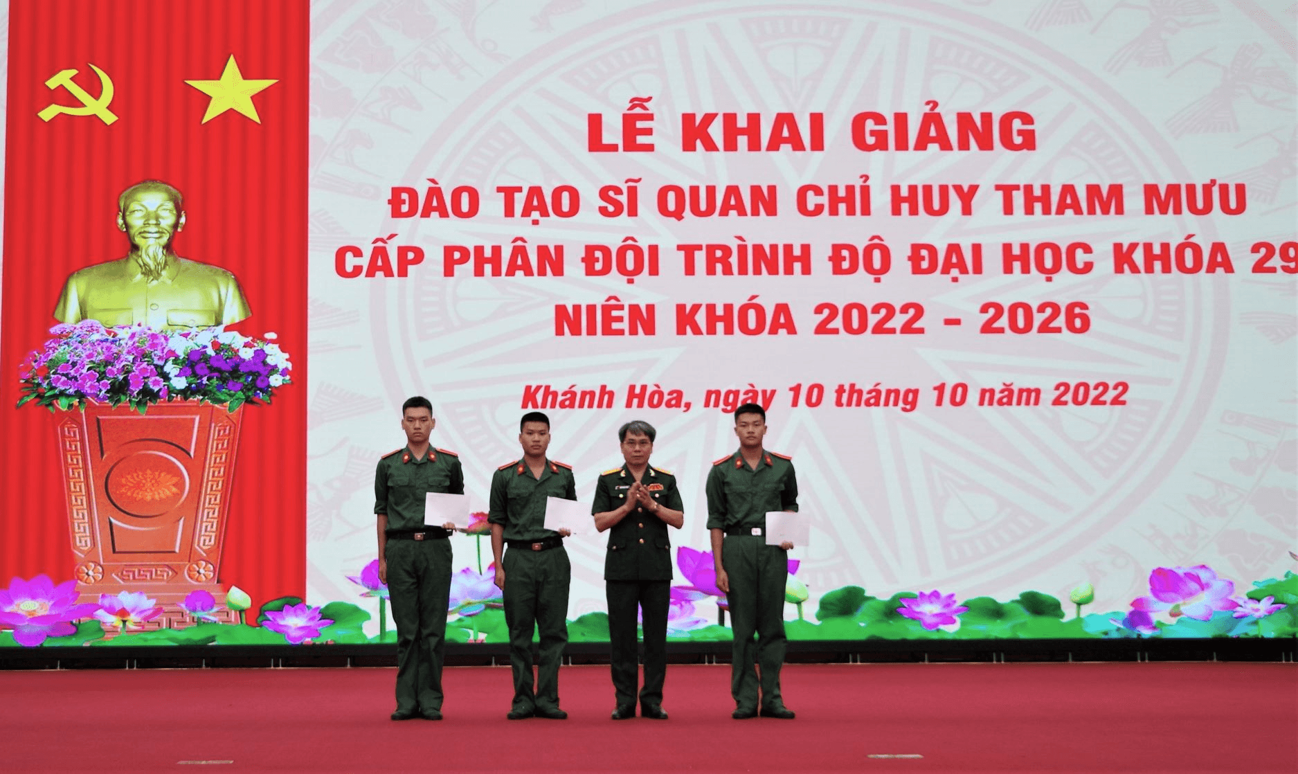 Trường Sĩ quan Thông tin: Khai giảng đào tạo Sĩ quan chỉ huy tham mưu cấp phân đội khóa 29