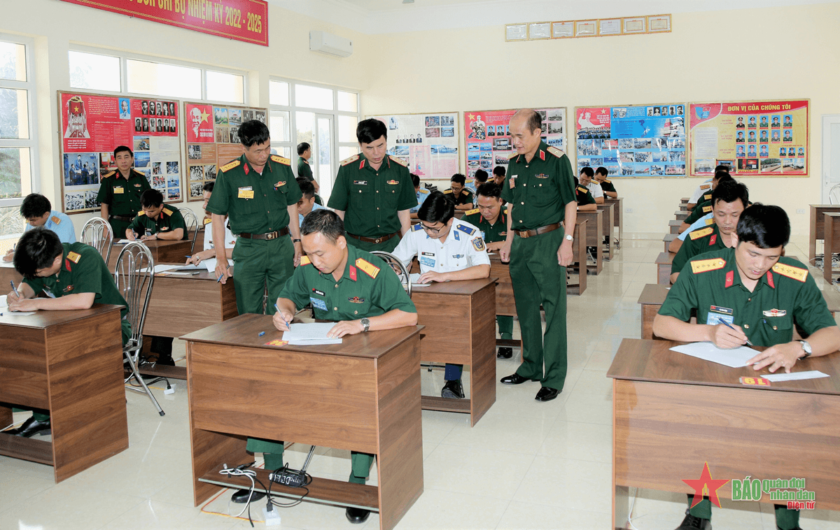 Tổng cục Hậu cần tổ chức thi trưởng ban xăng dầu giỏi năm 2022