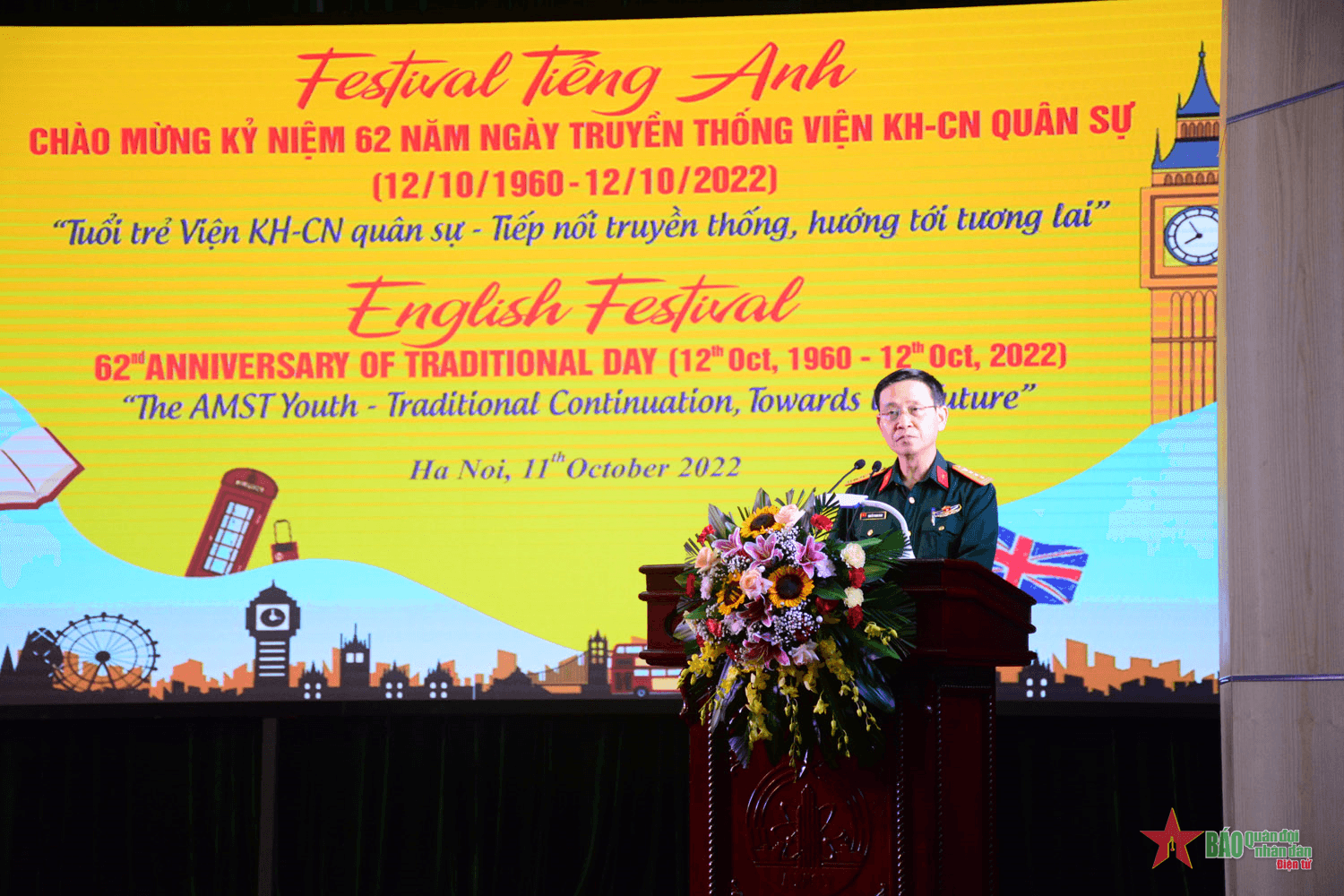 Viện Khoa học-Công nghệ quân sự tổ chức Festival tiếng Anh