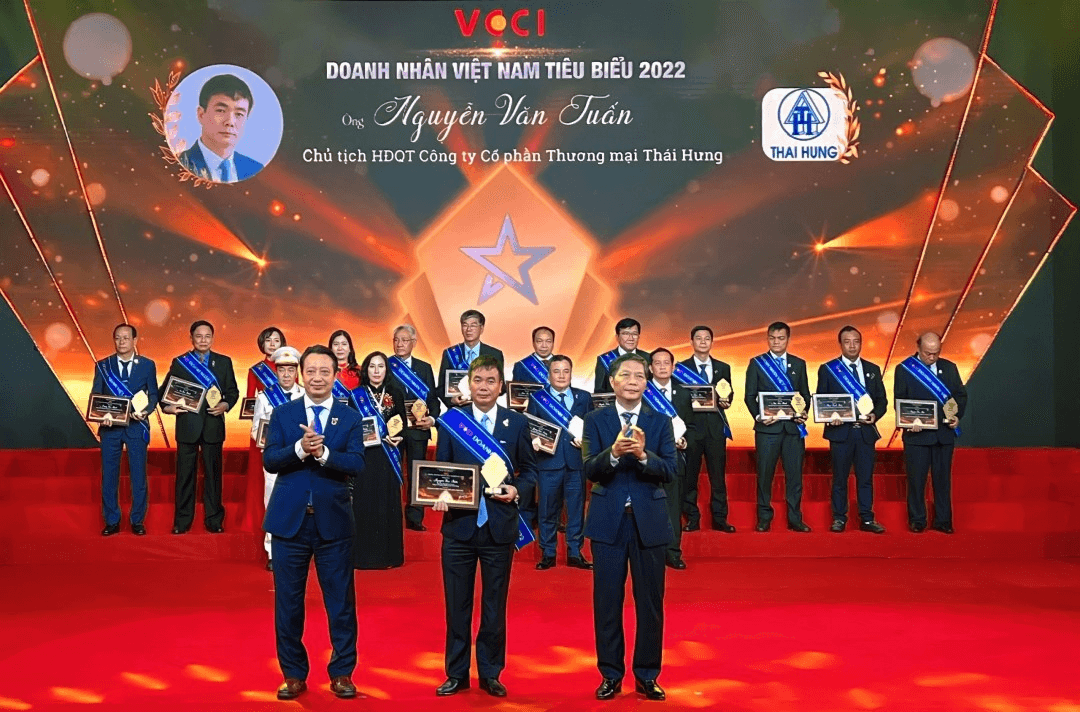 Doanh nhân Nguyễn Văn Tuấn: Chủ tịch HĐQT Công ty Cổ phần thương mại Thái Hưng nhận danh hiệu Doanh nhân Việt Nam tiêu biểu 2022