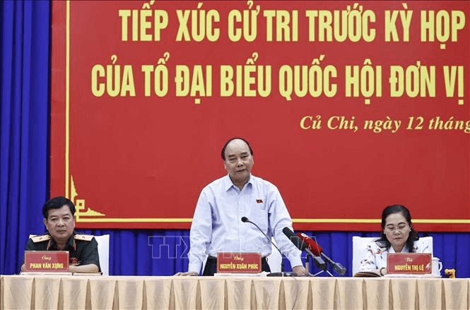 Lãnh đạo Đảng, Nhà nước tiếp xúc cử tri