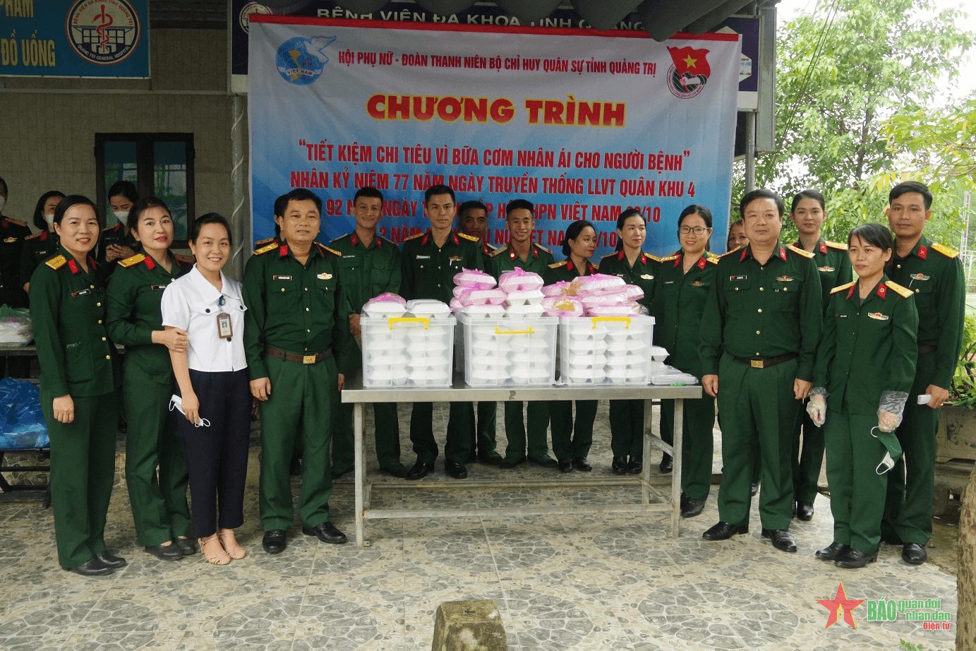 Chương trình “Tiết kiệm chi tiêu vì bữa cơm nhân ái cho người bệnh”