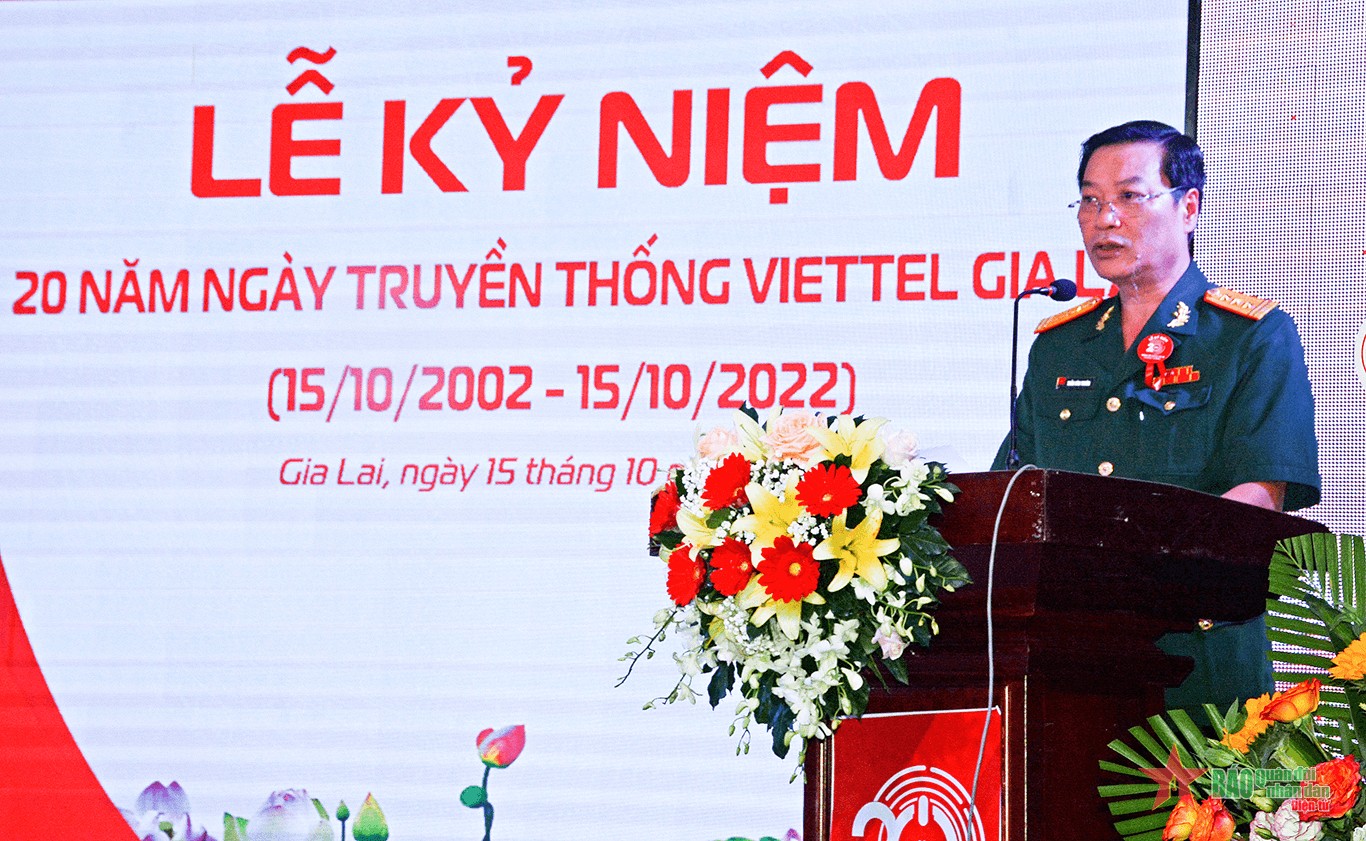 Viettel Gia Lai kỷ niệm 20 năm Ngày thành lập
