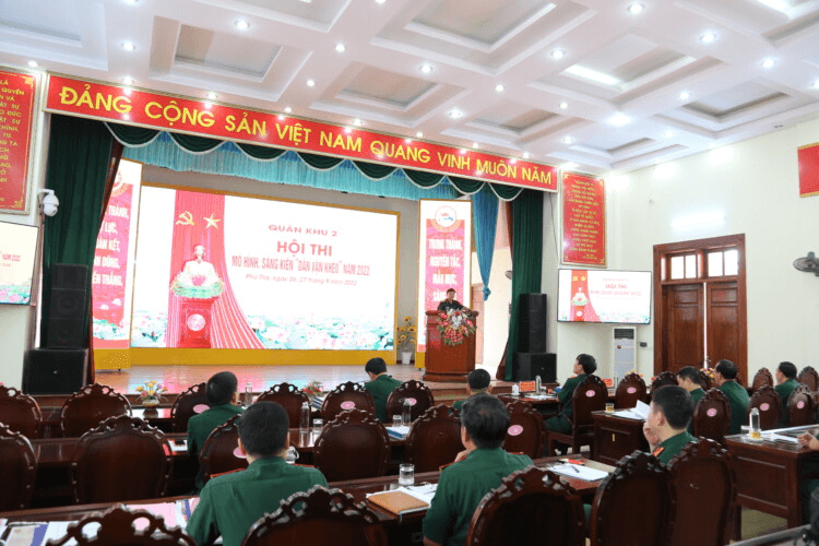 Quân khu 2 : Triển khai, hoàn thành 218 mô hình, sáng kiến “Dân vận khéo”
