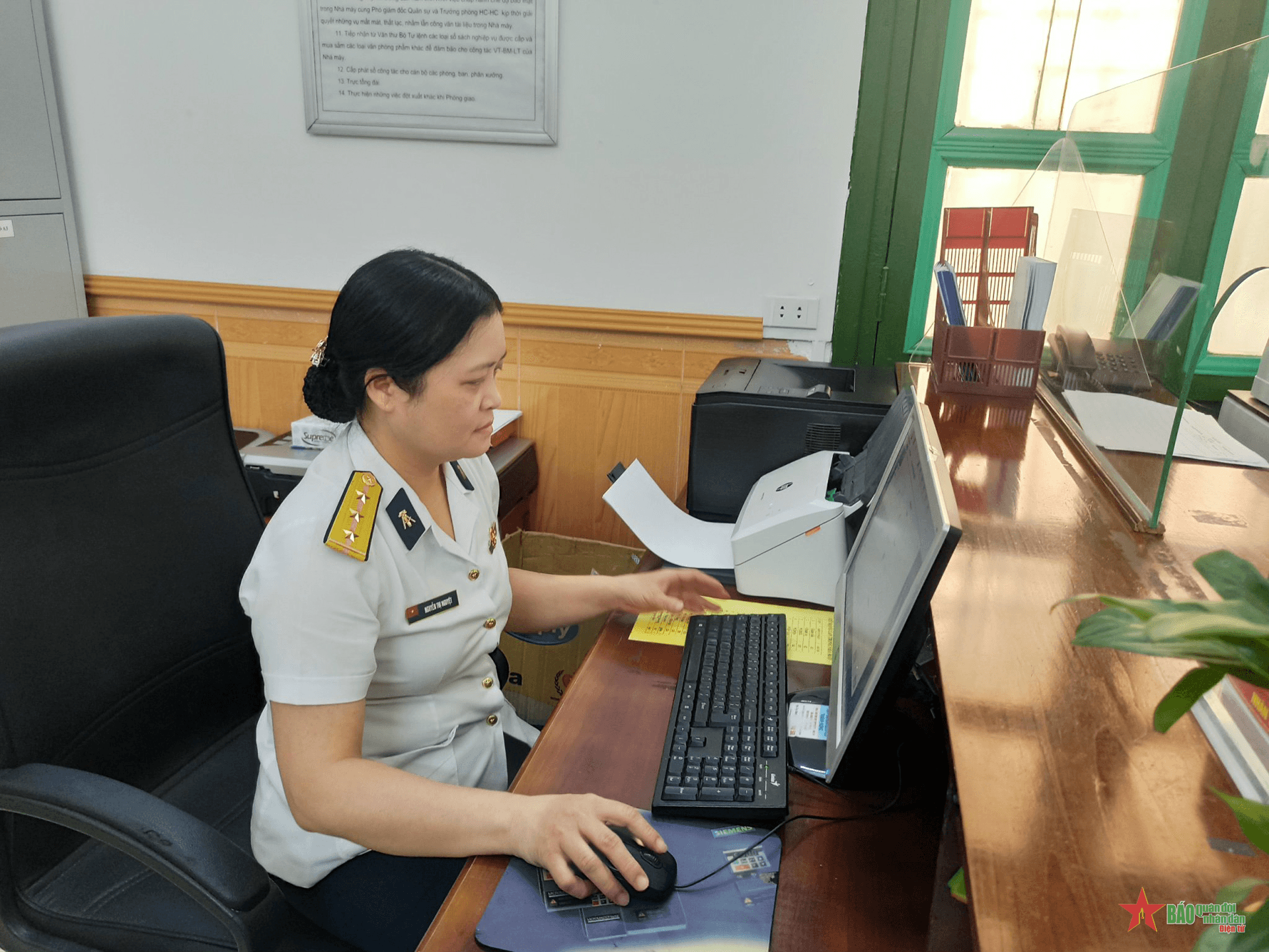 Nghị lực của những nữ quân nhân