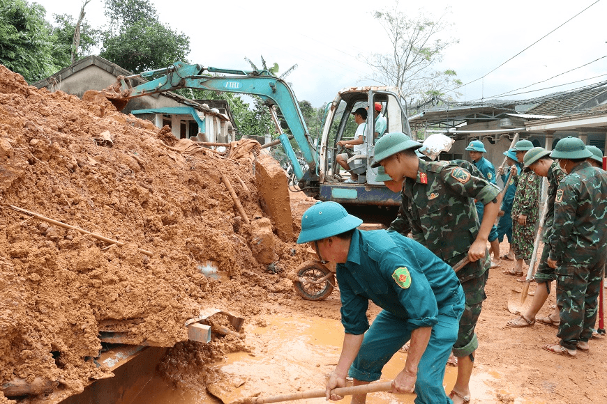 Điểm tựa của nhân dân vùng lũ