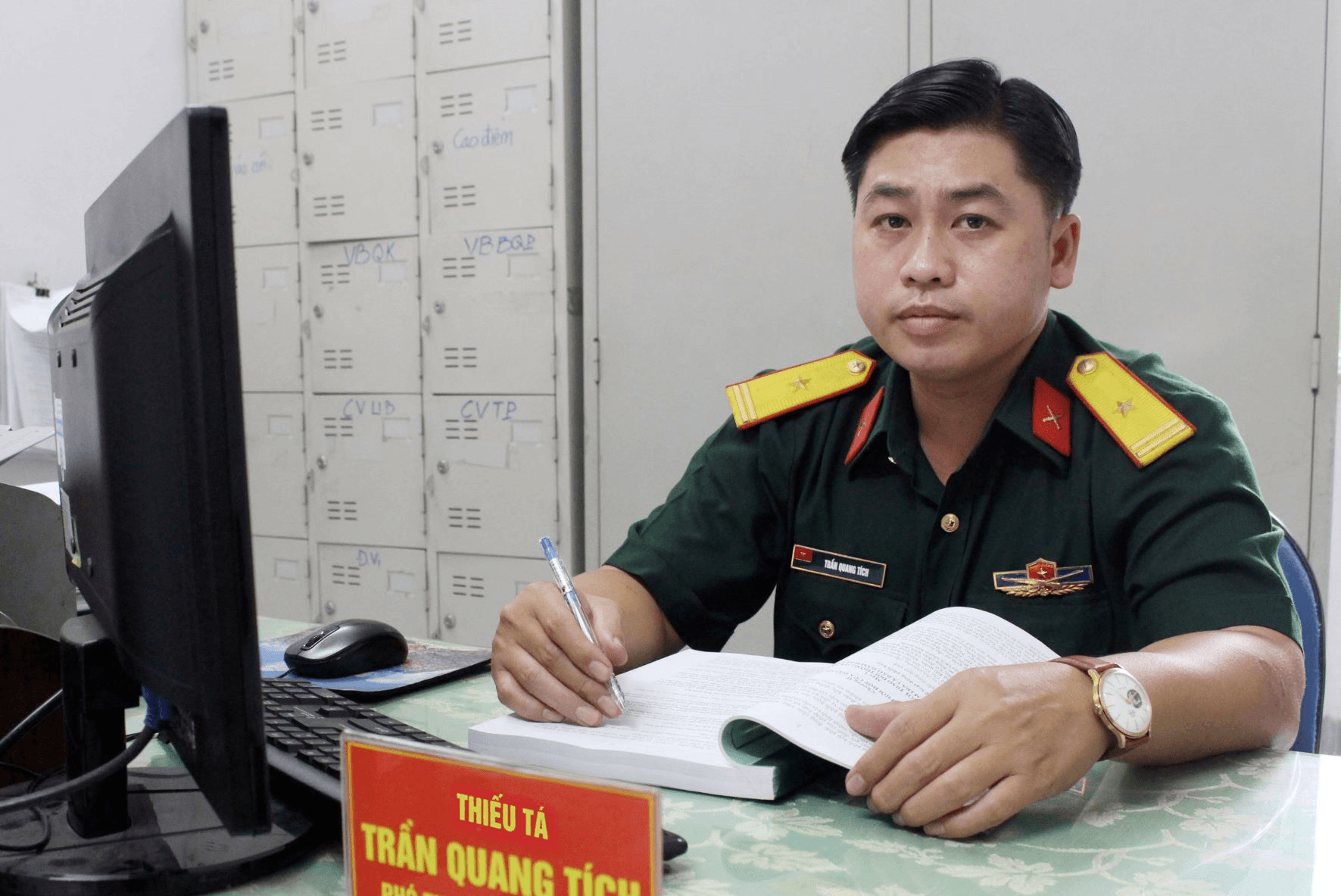Chiến sĩ Thành Đồng: Người luôn nhận việc khó về mình