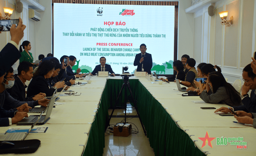 Chiến dịch truyền thông thay đổi hành vi tiêu thụ thịt thú rừng của nhóm người tiêu dùng thành thị