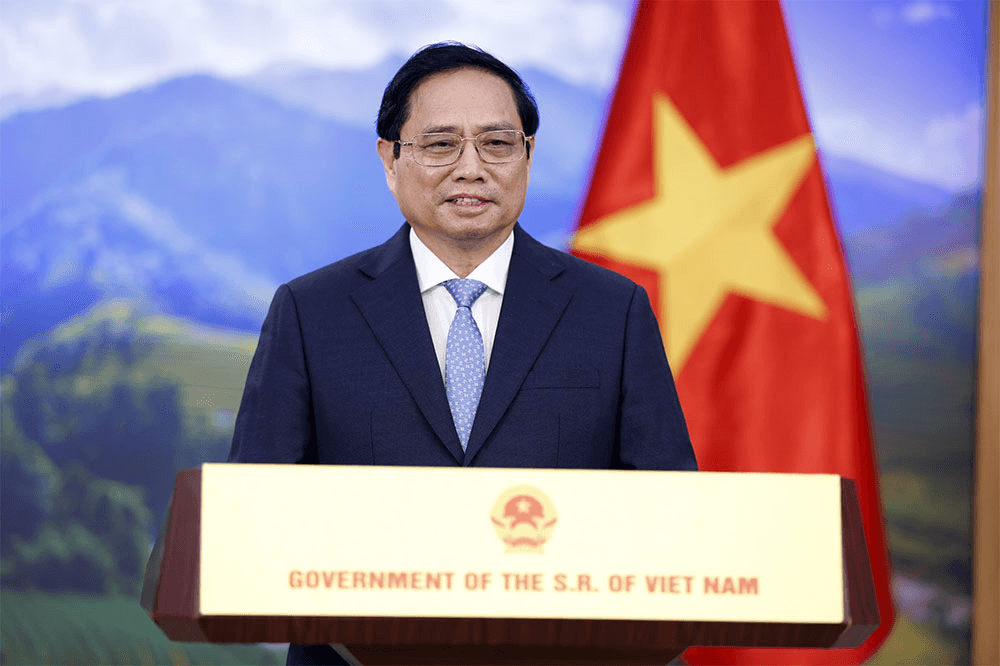 Thủ tướng Chính phủ Phạm Minh Chính phát biểu tại Hội nghị Thượng đỉnh Sinh học thế giới năm 2022