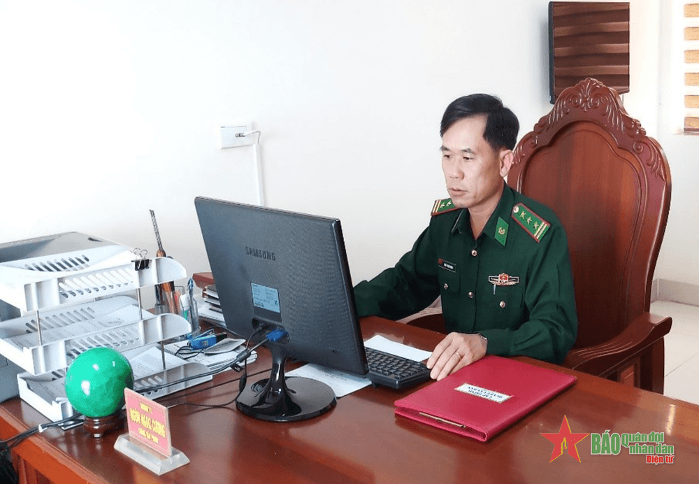 Người cán bộ tận tâm với công tác văn phòng