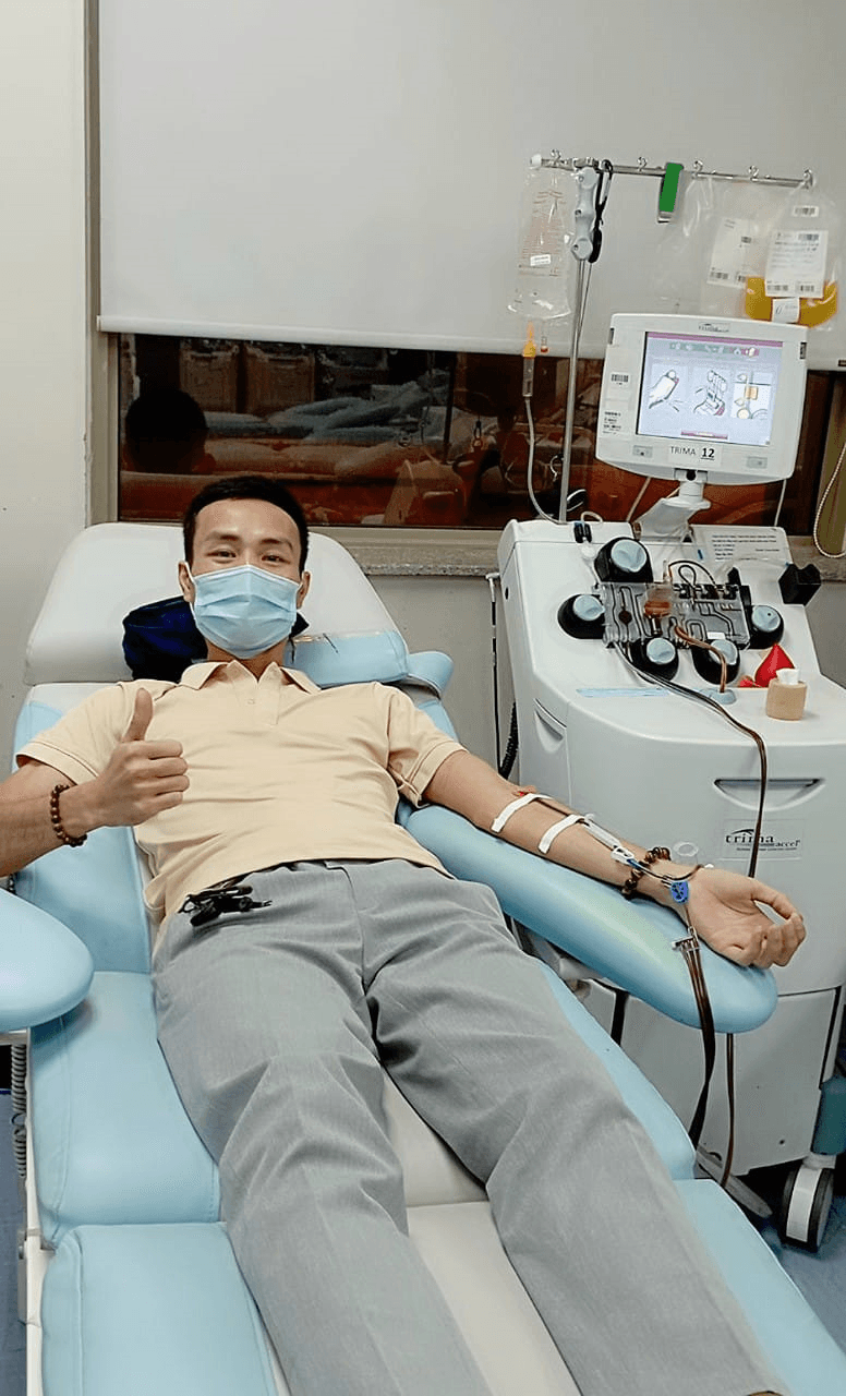 Những người hiến tiểu cầu có trái tim nhân ái