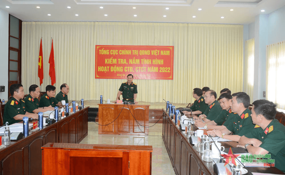 Kiểm tra hoạt động công tác Đảng, công tác chính trị tại Sư đoàn 302