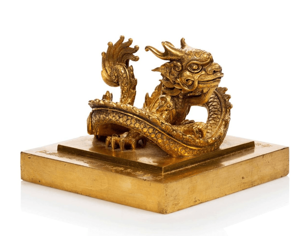Đưa ấn vàng "Hoàng đế chi bảo" ra khỏi danh mục cổ vật đấu giá