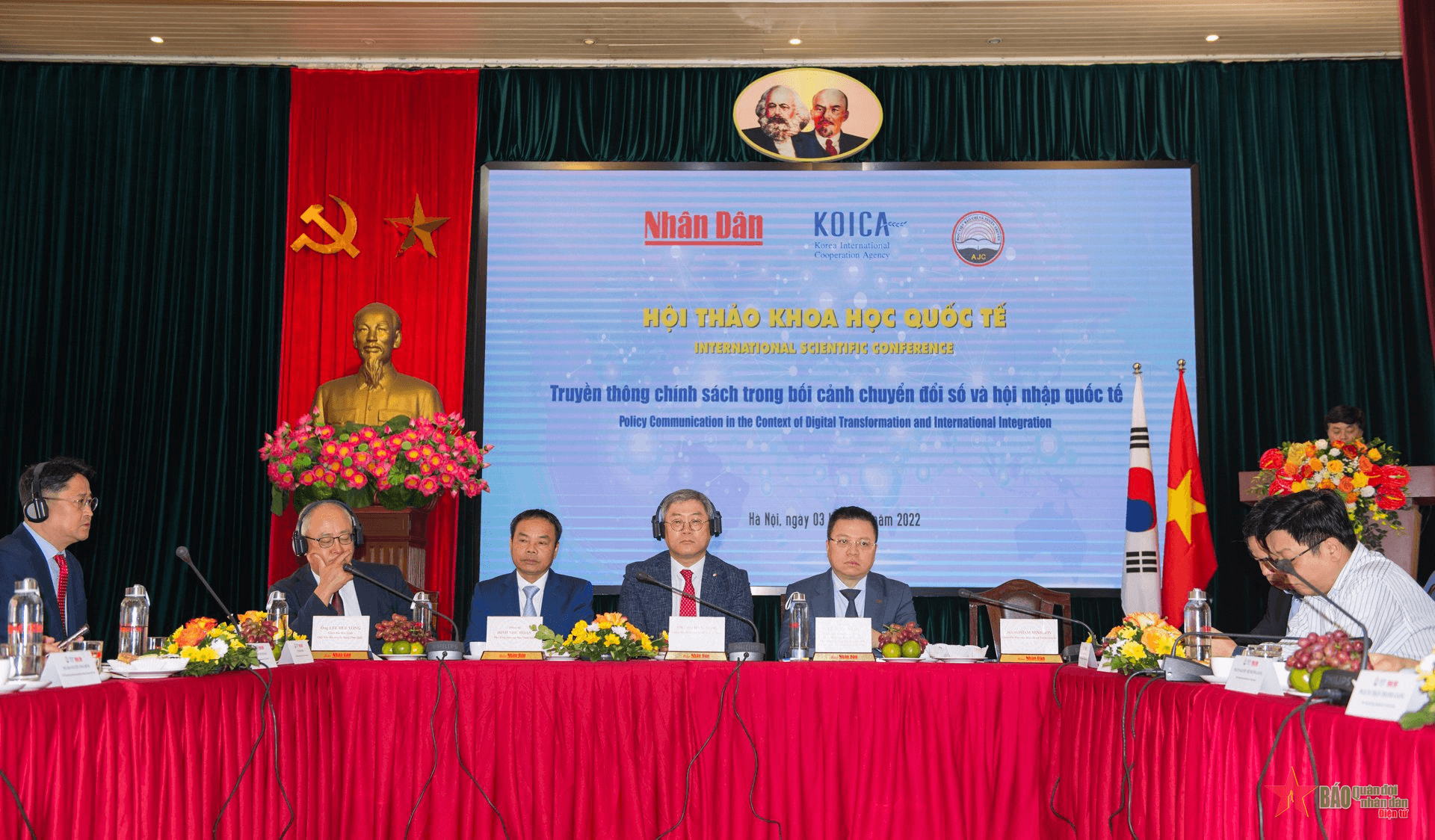 Hội thảo khoa học quốc tế "Truyền thông chính sách trong bối cảnh chuyển đổi số và hội nhập quốc tế"