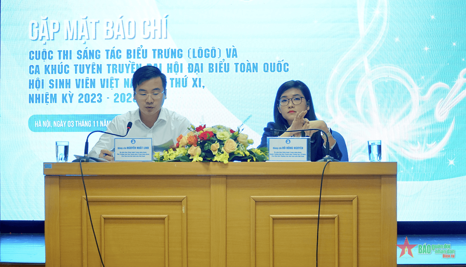 Sáng tác biểu trưng tuyên truyền Đại hội đại biểu toàn quốc Hội Sinh viên Việt Nam lần thứ XI