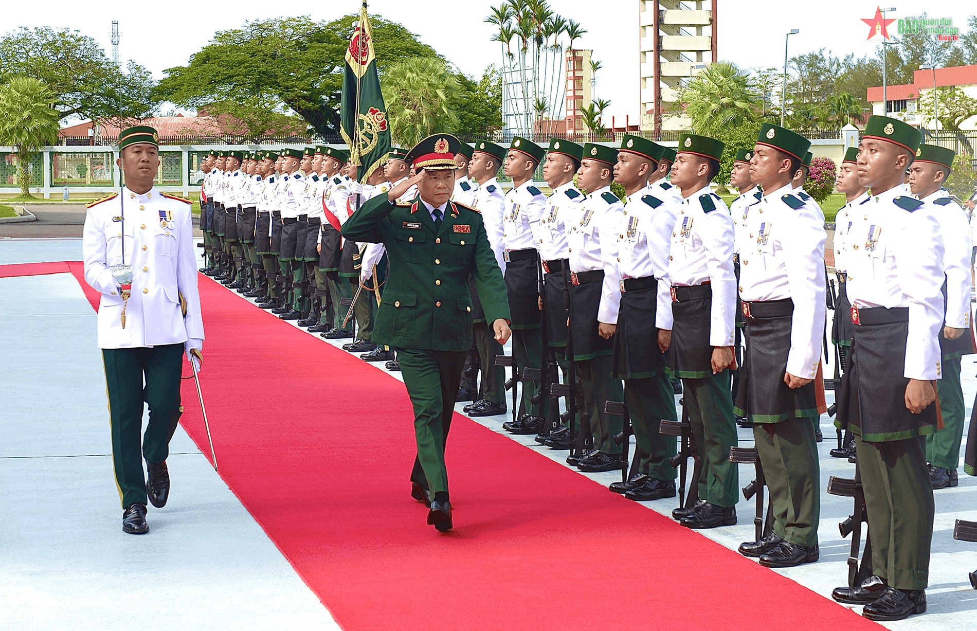 Thúc đẩy hợp tác toàn diện giữa quân đội hai nước Việt Nam-Brunei