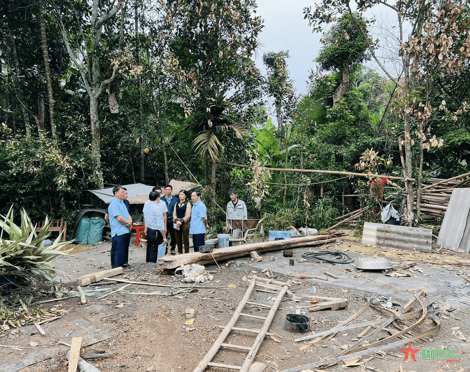 Mong giúp đỡ cựu chiến binh Tống Trần Lập