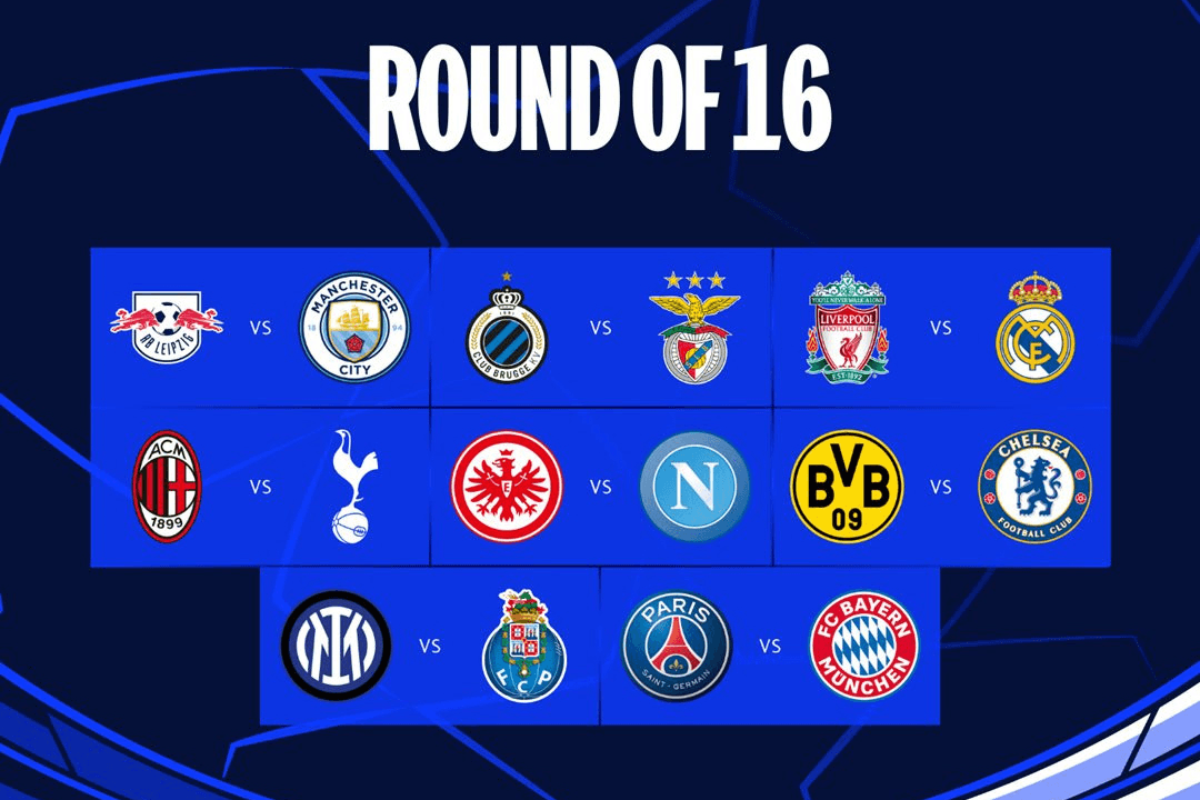 Bốc thăm vòng 1/8 Champions League: “Chung kết sớm” PSG-Bayern Munich, Liverpool-Real Madrid