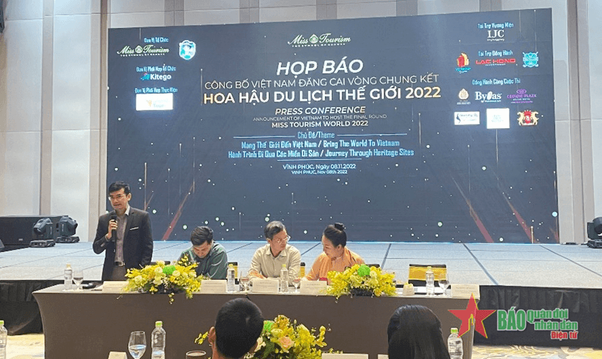 Vòng chung kết Cuộc thi Hoa hậu Du lịch Thế giới 2022 sẽ diễn ra tại Việt Nam