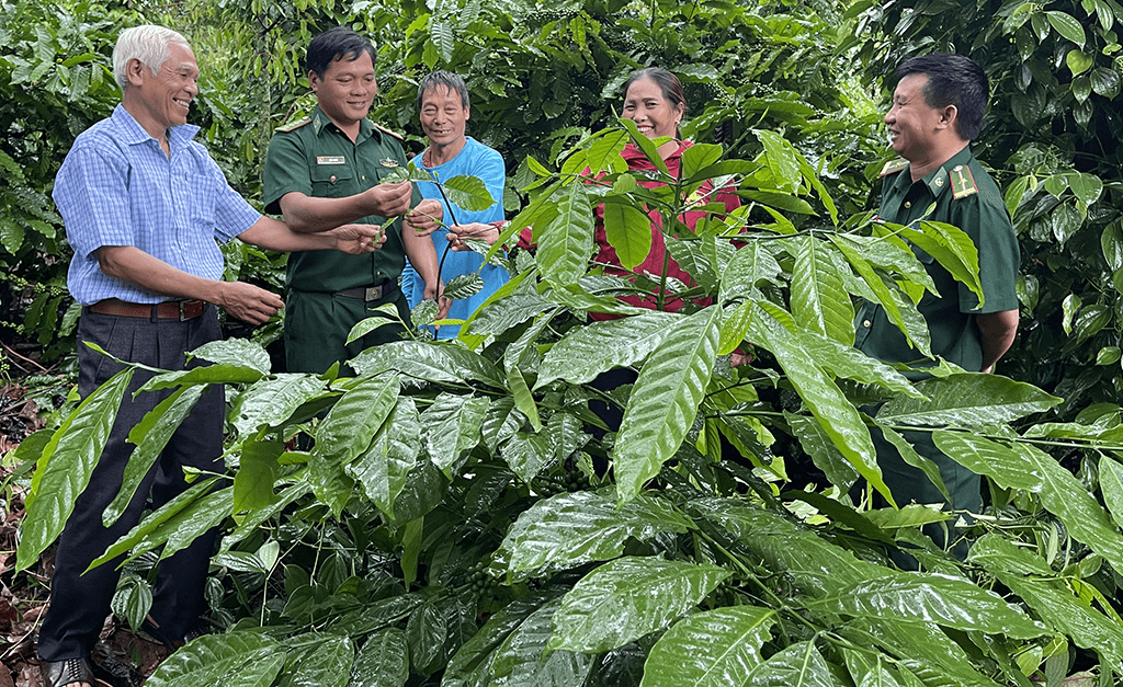 Tạo thế vững trên vùng biên Đắk Nông
