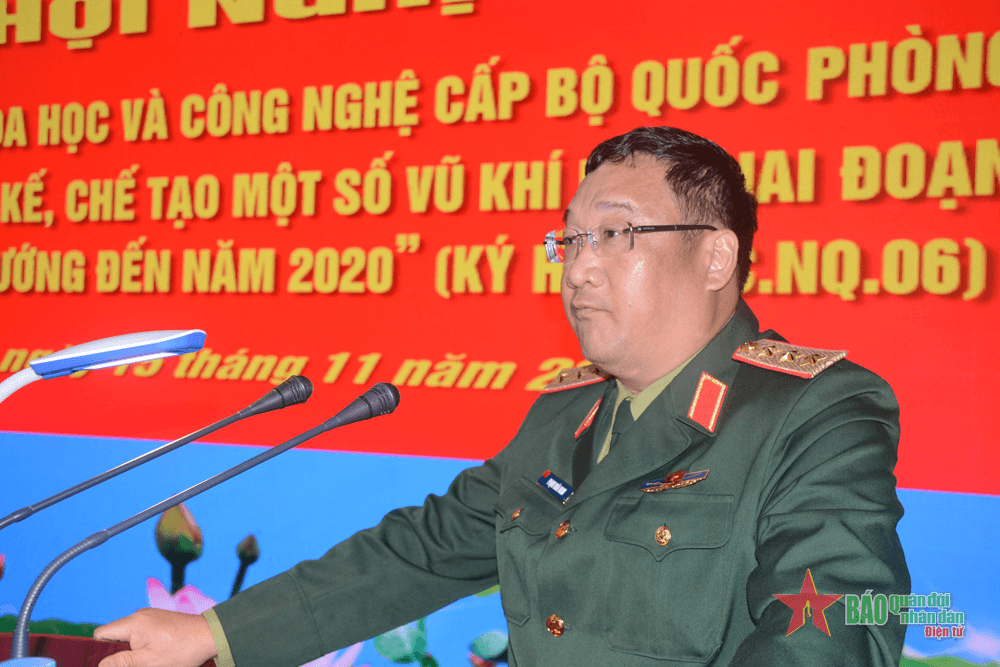 Thượng tướng Phạm Hoài Nam, chủ trì Hội nghị Tổng kết Đề án Khoa học và Công nghệ cấp Bộ Quốc phòng