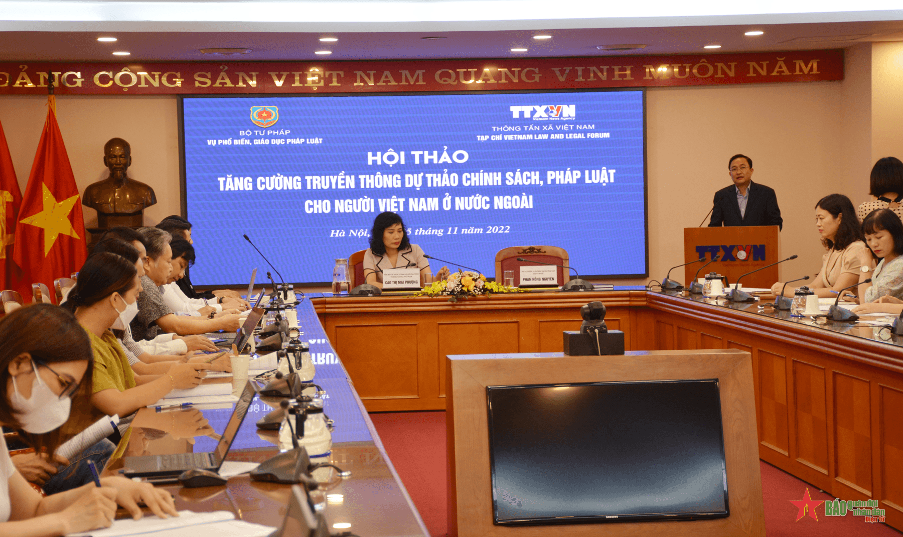 Hội thảo “Tăng cường truyền thông dự thảo chính sách, pháp luật cho người Việt Nam ở nước ngoài”