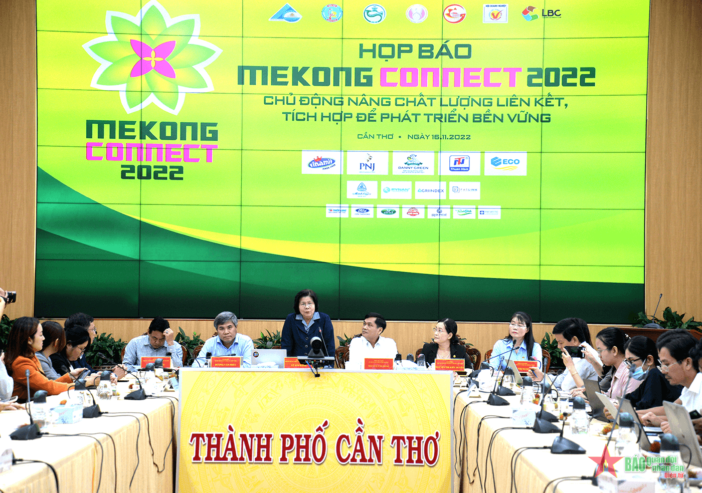 Họp báo thông tin về diễn đàn Mekong Connect 2022