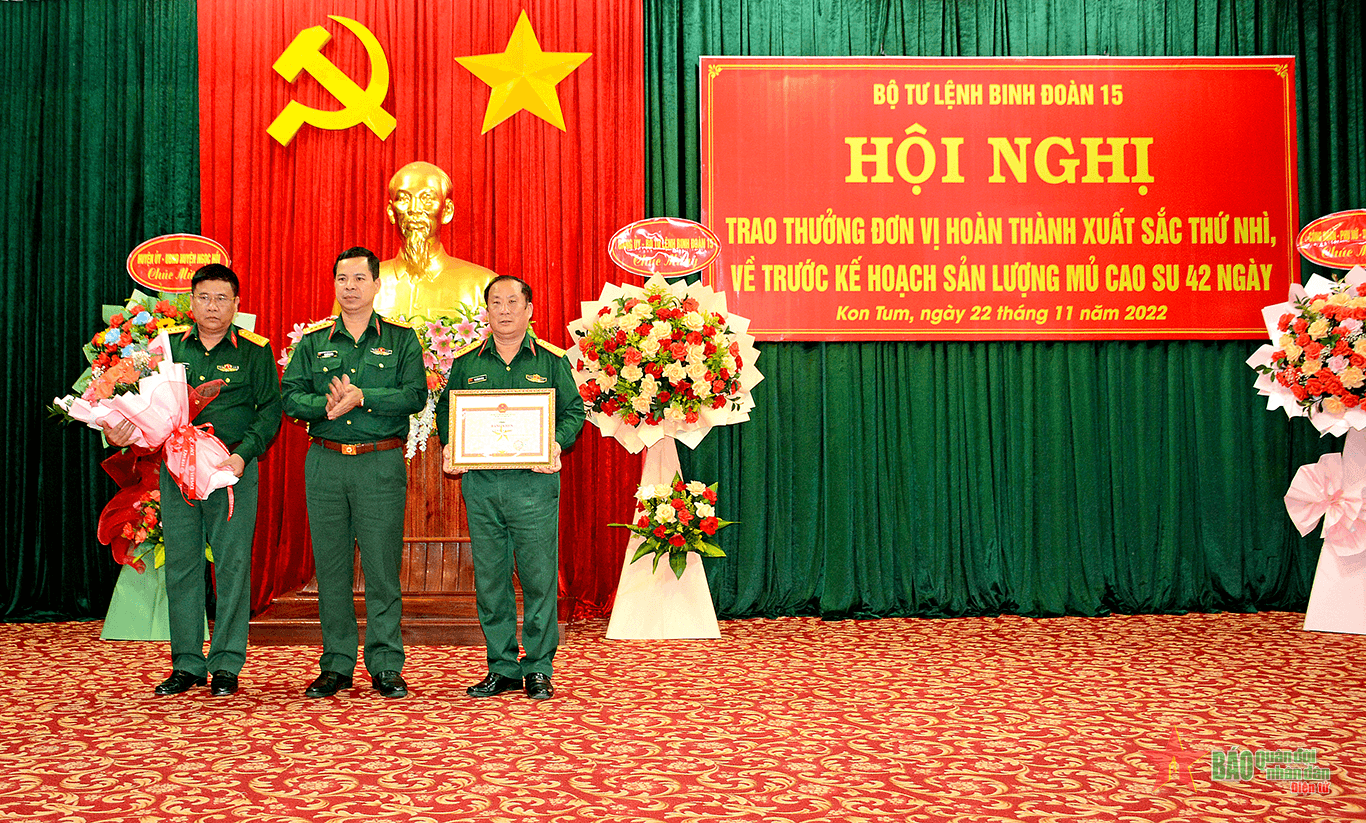 Công ty 732 (Binh đoàn 15) về trước kế hoạch nhờ những giải pháp đồng bộ, sáng tạo