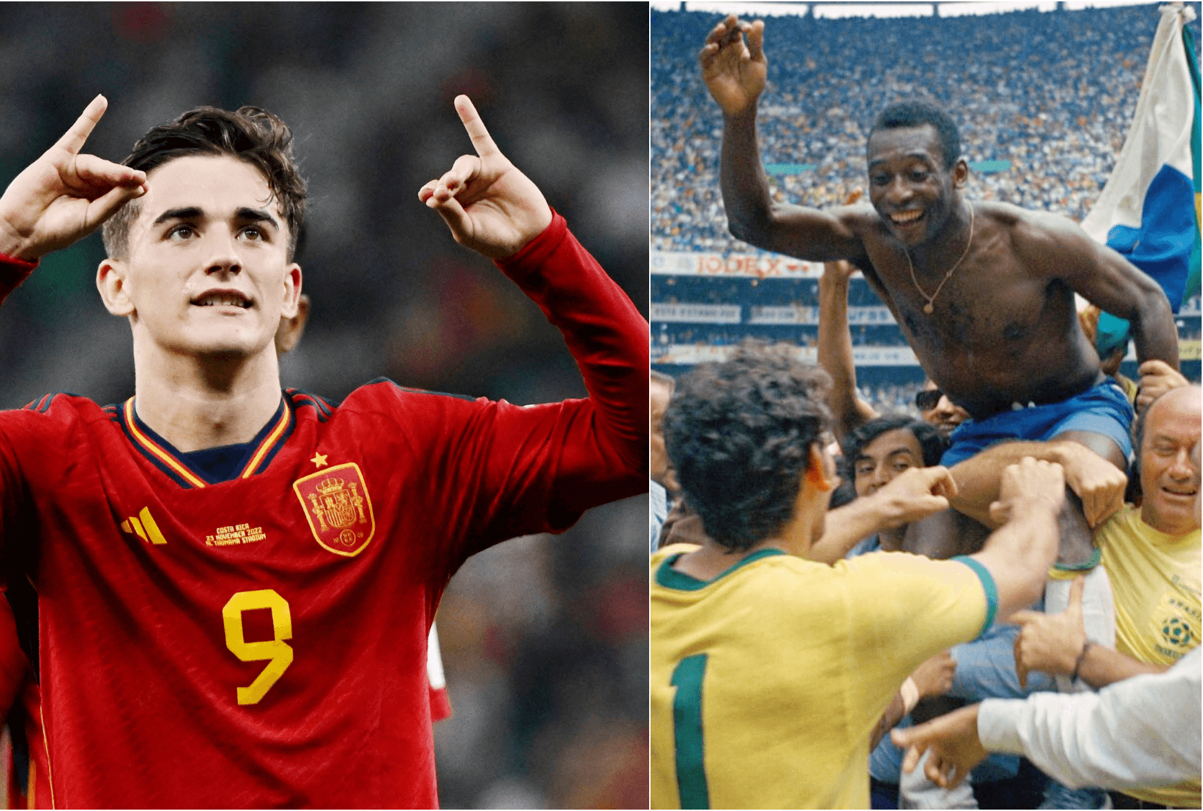 World Cup 2022: Gavi tiếp bước huyền thoại Pele